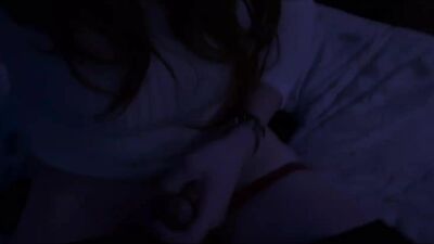 French crossdresser masturbates and cum