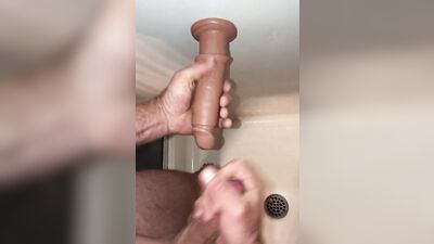 Toy Testing My New Pipedream King Cock 7” Uncut Cock Dildo With Foreskin That Slides Back