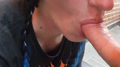 Little twink femboy fucked by his boyfriend and swallowed all the cum (gentle sissy boy)