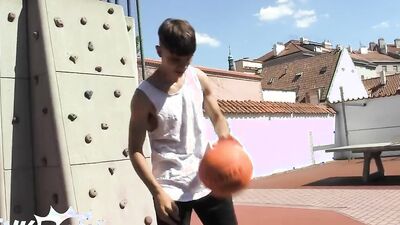 TWINKPOP - Twink Likes The Offer And Lets Him Take Care Of His Virgin Ass