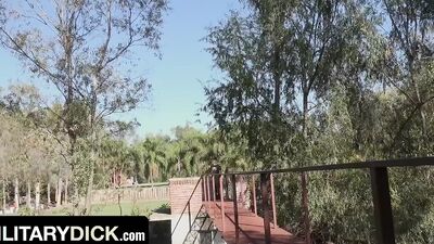 Latino Teen Caught Trespassing And Gets Fucked In A Military Base's Sex Dungeon - MilitaryDick
