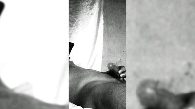 skinny skinny masked guy dancing very deliciously in his room it looks like he enjoys it