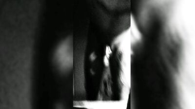 skinny skinny masked guy dancing very deliciously in his room it looks like he enjoys it
