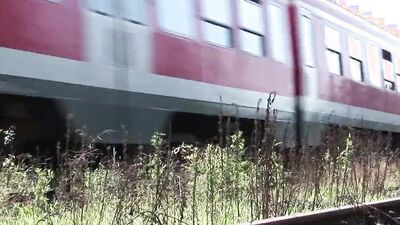 Cum Crazy Skinny German Twinks in Raw Outdoor Threesome