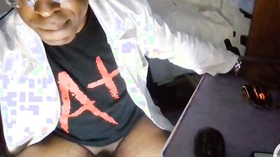 Dr Mefisthanos your big black cock doctor - masturbation therapy solo session