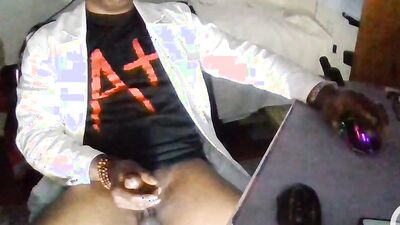 Dr Mefisthanos your big black cock doctor - masturbation therapy solo session
