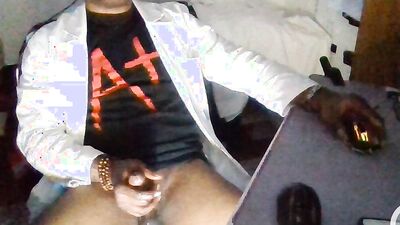 Dr Mefisthanos your big black cock doctor - masturbation therapy solo session