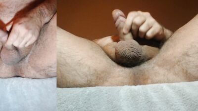 Morning wank after estimming the night before
