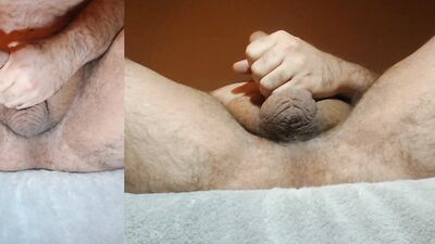 Morning wank after estimming the night before