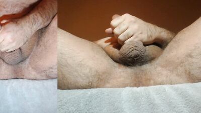 Morning wank after estimming the night before