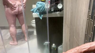 Me, my body and my dick, having fun in the shower!