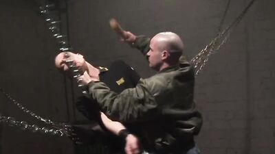 Fetish Men Fuck in the Sling