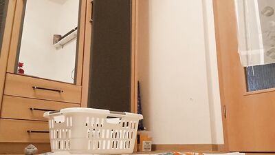 Masturbation at New Year 2024 with my big and fat cock at our Bedroom Part 3 of 3