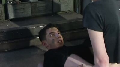 Hot Twink Sex in the Pitstop