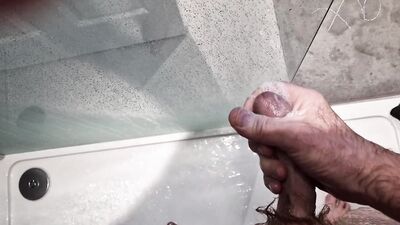 A selection of different aspects of masturbation: shower get dried piss wanking orgasm verbal and loud dry cum