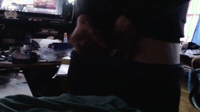 trying to gape my ass