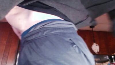trying to gape my ass