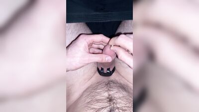 releasing chastity cage
