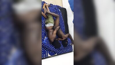Dark skin twink takes a Macho man up for a good fuck