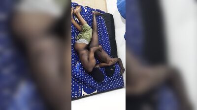 Dark skin twink takes a Macho man up for a good fuck