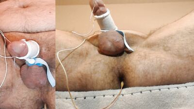 Short estim session with new gear. I think they work.