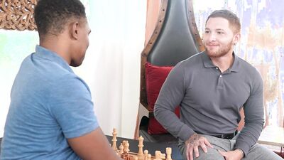 Chess Games Turns HOT When Jock Rides A Cute Tight Ebony Ass