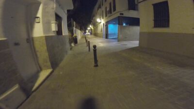twink amateur guy in public show off cock walking by the street on city center
