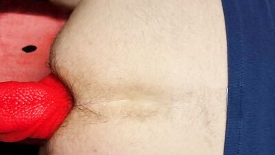 Str8 Aussie plowed by Hankeys Cobra XXL on Fucking Machine