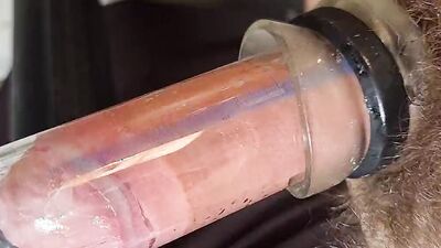 Thick Cocked straight Aussie tradie sucked by milking machine (no cum) - Session.02