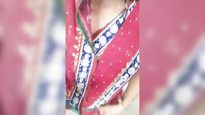 Wear saree full video