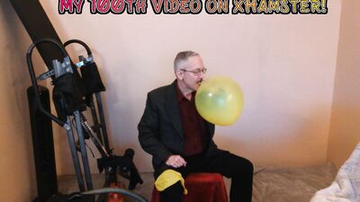 Balloonbanger Video #100 - Sit Pop Giant Balloons (Reissue)