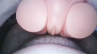 POV Masturbating with my Fake Hole