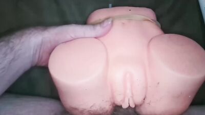 POV Masturbating with my Fake Hole