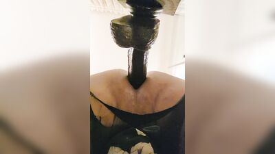 2 big dildo in my butt hole