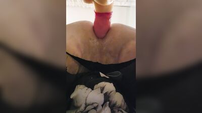 2 big dildo in my butt hole