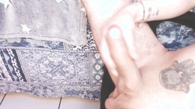 A morning handjob