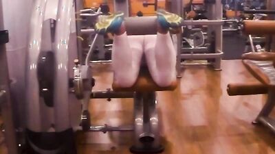 A thorough Tendenze bodysuit gym workout