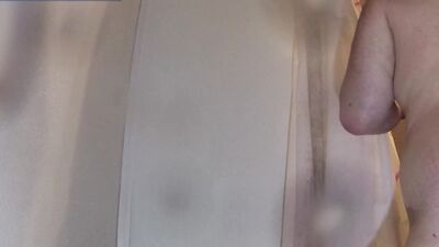 Naked Shower Air Inflation