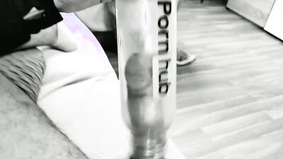 ????????Vintage Fat Cock Fucking Pornhub Bottle with Final Creampie