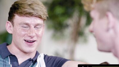 HETEROFLEXIBLE - Redhead Jock Eric Charming Passionately Fucks New Lonely Twink Neighbor Max Lorde