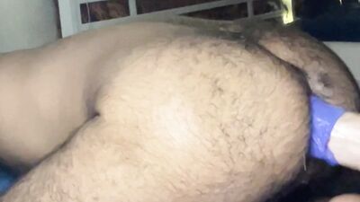Daddy Fisting hairy ass