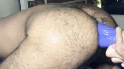 Daddy Fisting hairy ass