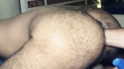 Daddy Fisting hairy ass