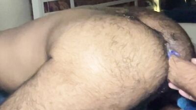 Daddy Fisting hairy ass
