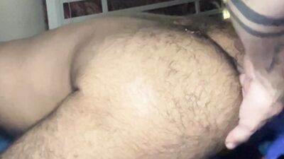Daddy Fisting hairy ass