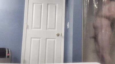 P.O.V You spy on me in the bathroom but I notice the camera.