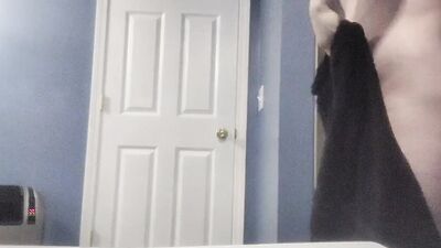 P.O.V You spy on me in the bathroom but I notice the camera.