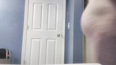 P.O.V You spy on me in the bathroom but I notice the camera.