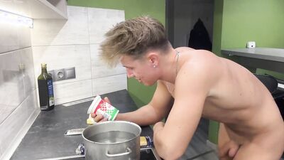 Pasta with Cheese & Sour Cream, Naked Cooking