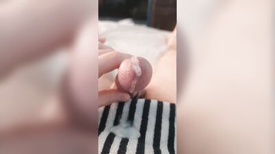 Cumshot compilation 4 big veiny cock close up pov